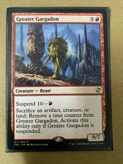 Greater Gargadon RARE MTG Time Spiral Remastered TSR Magic The Gathering * NEW * - Image 1