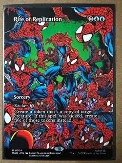 Rite of Replication MYTHIC Marvel's Spider-Man MAR MTG Magic The Gathering NEW - Image 1