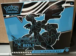 Pokemon Black Bolt Elite Trainer Box ETB Scarlet Violet NEW SEALED - Image 1