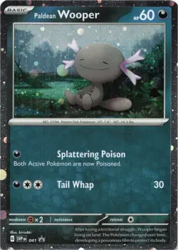 Pokemon - Paldean Wooper #41 - SV: Scarlet & Violet Promo Cards Holo - Image 1