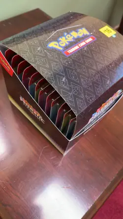 Pokemon Prismatic Evolutions Tech Sticker Collection Lot of 12 plus Display - Image 2