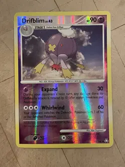 Pokemon TCG Drifblim Legends Awakened (LA) Reverse Holo 53/146 LP - Image 1