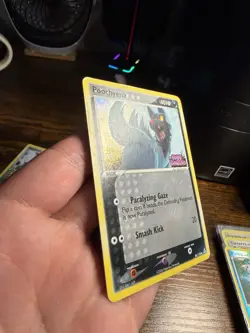 Pokemon Registeel 29/110 Poochyena 80/110 EX Holon Phantoms Reverse Holo Stamped - Image 4