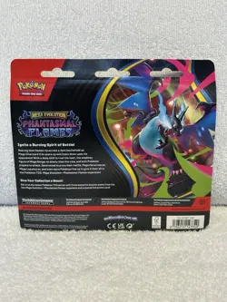 Pokemon TCG: Phantasmal Flames- Sneasel 3-Pack Booster Blister (NEW/ SEALED) - Image 2