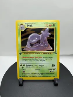1999 Pokemon Jungle Muk 1st Edition Holo Rare #13/64 NM *VINTAGE* *RARE* - Image 1