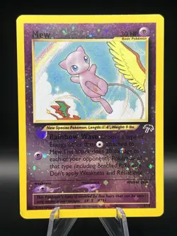 Pokemon TCG Mew 1/18 Southern Island Promo Reverse Holo - Image 1