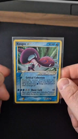 Pokemon TCG Kyogre Gold Star 112/113 EX Delta Species Holo Rare - Image 2