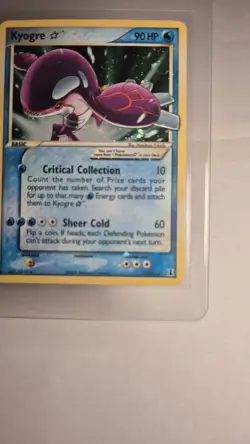 Pokemon TCG Kyogre Gold Star 112/113 EX Delta Species Holo Rare - Image 4