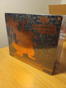 Pokemon Champion's Path ETB Charizard English Box READ DESCRIPTION - Image 1