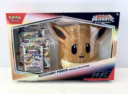 Pokemon TCG Prismatic Evolutions 🔥-Accessory Pouch Special Collection ✅ - Image 1
