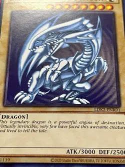 3x Blue-Eyes White Dragon | SDK Art | LDK2-ENK01 | NM | Common | YuGiOh! - Image 2