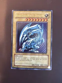 Konami Blue-Eyes White Dragon SDK-001 Ultra Rare 1st Ed Yu-Gi-Oh! English - Image 1