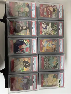 One Piece 1st Anniversary Sequential Set PSA 10 English - Image 1