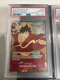 One Piece 1st Anniversary Sequential Set PSA 10 English - Image 2