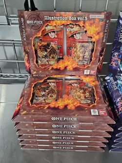 One Piece Illustration Box Vol. 5 & 6 *LOT OF 14 New SEALED + Mini Tin Lot Vol.2 - Image 2