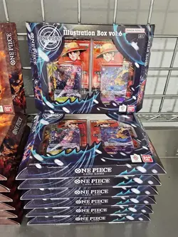 One Piece Illustration Box Vol. 5 & 6 *LOT OF 14 New SEALED + Mini Tin Lot Vol.2 - Image 3