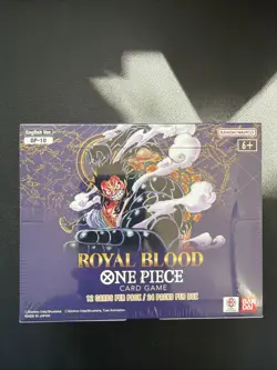 One Piece TCG: Royal Blood Booster Box English OP-10 Sealed + 2 Sealed Tins - Image 2