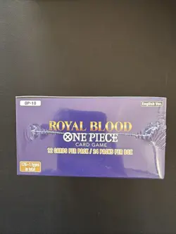 One Piece TCG: Royal Blood Booster Box English OP-10 Sealed + 2 Sealed Tins - Image 5