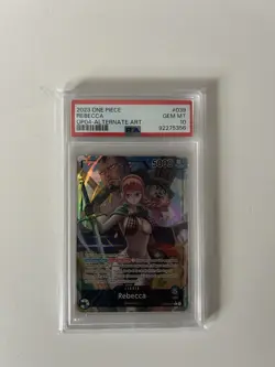 Rebecca 2023 One Piece Alternate Art OP04-039 PSA 10 Mint - Image 1