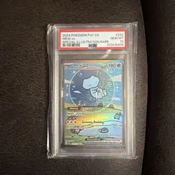Pokemon Mew EX Bubble Mew PSA 10 Gem Mint 232/091 Sir SV Paldean Fates 2024 - Image 1