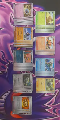 Pokemon White Flare English 52 Card Reverve Holo Bundle Job Lot No Duplicates NM - Image 1