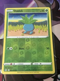 Oddish - 001/196 - Reverse Holo - Lost Origin - NM/M - Pokemon Card - Image 1