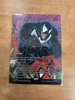 Savage Beating (Borderless) Marvel Universe Eternal-Legal Regular - Image 1