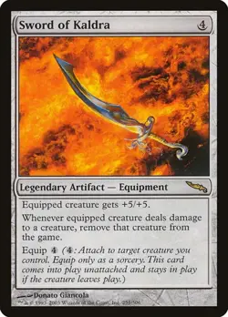 Sword of Kaldra Mirrodin MP MTG - Image 1