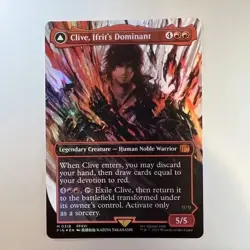 Clive, Ifrit's Dominant (0318) (Borderless) Final Fantasy Foil - Image 1