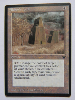 ALCHOR'S TOMB: LEGENDS : MTG : 1994 : FINE/VERY FINE : SEE PHOTO'S - Image 1