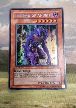 Yugioh TCG - The End Of Anubis AST-000 - 1st Edition Secret Rare - LP/MP - Image 1