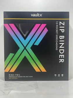 Vault X ME1 12 Pocket Binder Exo-Tec Zip Mega Evolutions 1st Edition NEW SEALED - Image 1