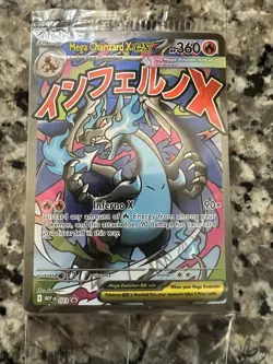 Sealed Mega Charizard X ex, Oricorio Phantasmal Flames UPC Promo 023 Pokemon TCG - Image 1