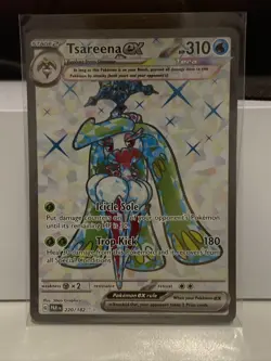 Tsareena ex 220/182 2023 Paradox Rift Pokemon Card TCG Ultra Rare Full Art - Nm - Image 1