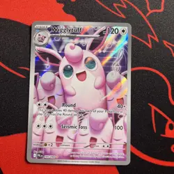 Pokemon TCG Wigglytuff Illustration Rare ME02: Phantasmal Flames 105/094 NM - Image 1