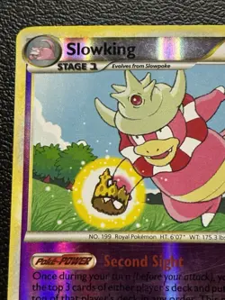 Pokemon TCG Slowking Call of Legends 32/95 Reverse Holo Rare MP - Image 3
