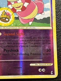 Pokemon TCG Slowking Call of Legends 32/95 Reverse Holo Rare MP - Image 5