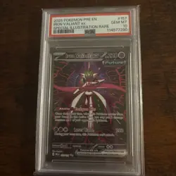 2025 POKEMON PRE EN-PRISMATIC EVOLUTIONS #157 IRON VALIANT EX PSA 10 - Image 1