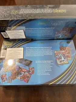 Pokemon Mega Charizard X ex Ultra Premium Collection Lot Of 2 (36 Booster Packs) - Image 5