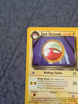 Pokemon: Dark Electrode #34/82 Team Rocket 2000 WOTC Vintage - LP/NM - I150 - Image 3