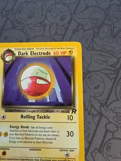 Pokemon: Dark Electrode #34/82 Team Rocket 2000 WOTC Vintage - LP/NM - I150 - Image 4