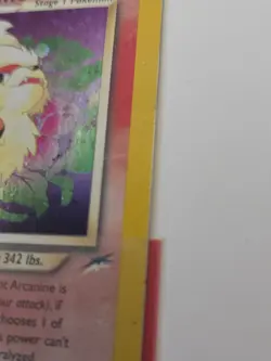 Pokemon Light Arcanine 1st Edition 12/105 Neo Destiny - Image 2