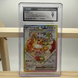 Pokemon Eevee TCG Prismatic Evolutions Promo Card EX 174 Sup-Premium Collection - Image 1