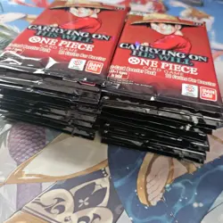 Lot Of 18 One Piece TCG OP13 Carrying On His Will Booster ENGLISH Booster Pack - Image 3