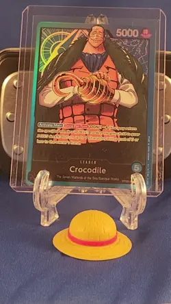 Crocodile - ST03-001 - Leader - English - Near Mint - One Piece CCG - Image 2