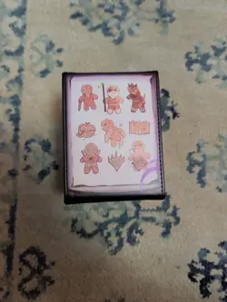 Ultra Pro Deck Box Gingerbread Theme Holds 100 Cards Magic The Gathering USED - Image 3