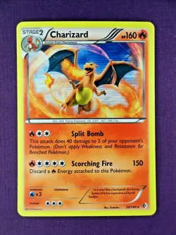 🔥HOLOGRAPHIC CHARIZARD🔥 | Holo B/W Boundaries Crossed Pokemon Card 20/149 | 📈 - Image 1
