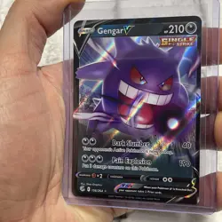 Gengar V 156/264 Ultra Rare Holo SWSH08: Fusion Strike Pokemon TCG NM Card TCG - Image 2