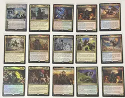 Magic The Gathering Thunder Junction 15 Card Multicolored Rare/Mythic Lot NM - Image 1