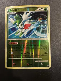 Pokemon Shaymin Unleashed Reverse Holo Card 8/95 - Image 1